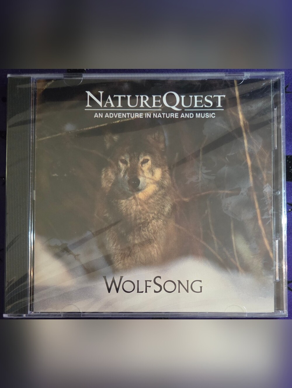 Y2K New Age CD: NatureQuest WolfSong Sealed 1994 OOP New Age Nature Sounds